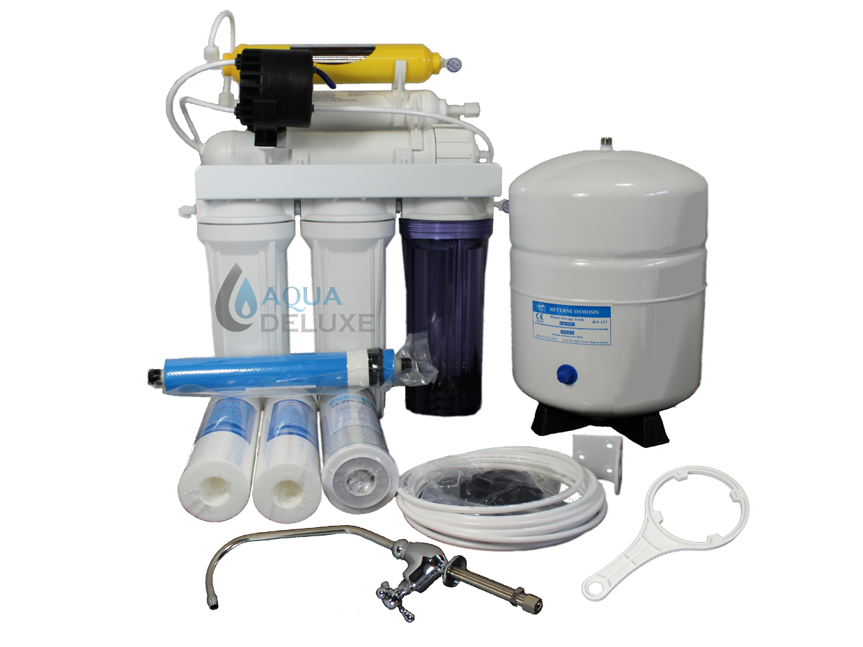 6 Stufen Vital Umkehr Osmose inkl. Permeatpumpe